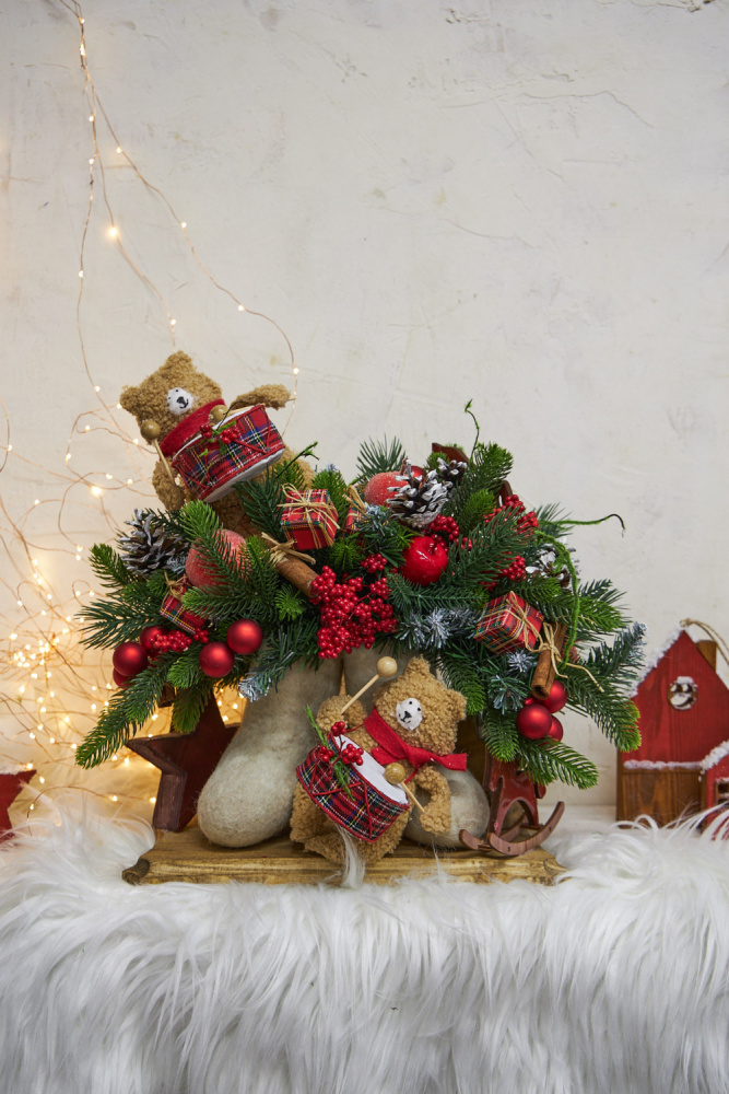 Валеночки "Christmas vintage" фото 2